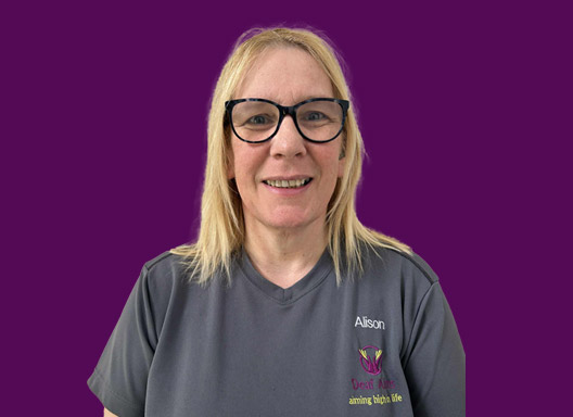 Alison, qualified Deaf teacher at BSL Deaf Aims